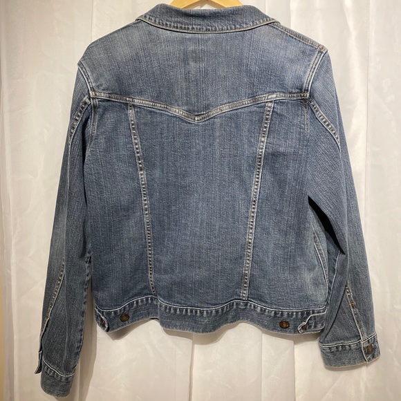 GAP LADIES JEAN JACKET XL - Picture 2 of 3